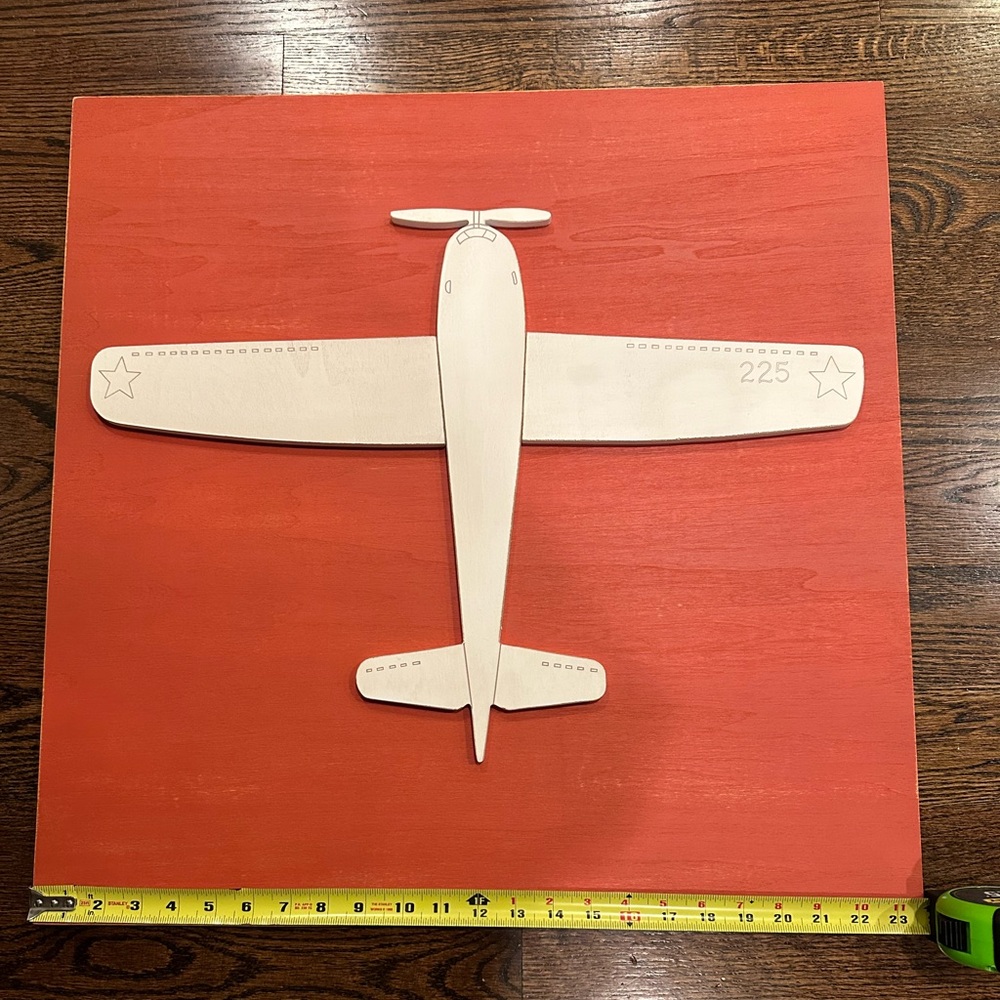 Pottery Barn kids wooden wall art